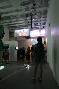 Vaulting Space - site view @ WMC_e5, Connecting Space-HK, 2014.10